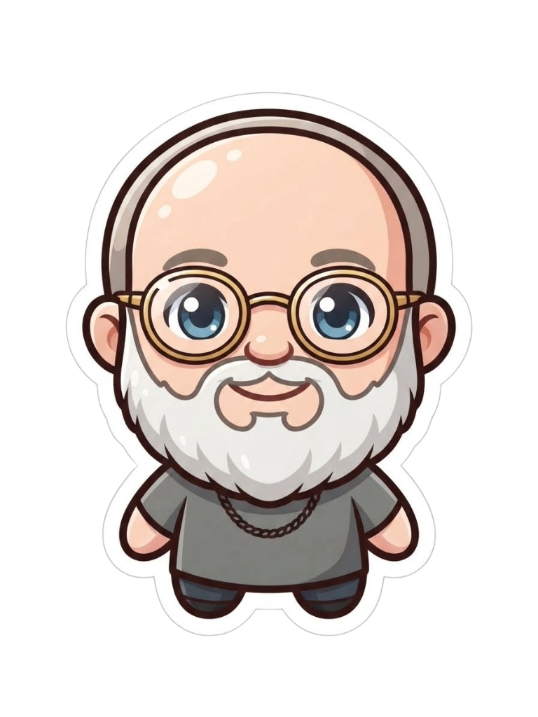 Illustrated portrait of the tbkane.com consultant